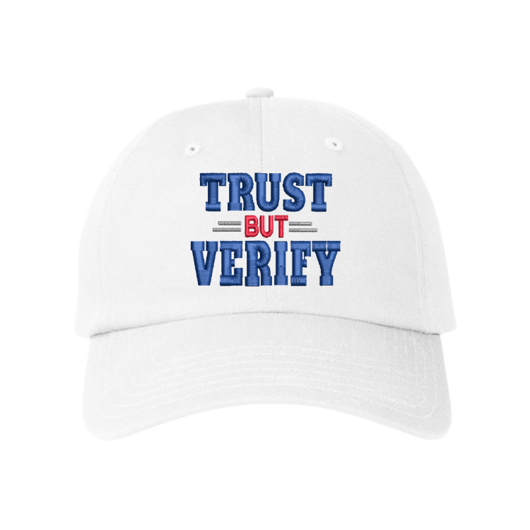 Trust But Verify - Under Armour Relaxed Cap