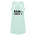 Load image into Gallery viewer, Seize the Grey Women's Racer Back Tank
