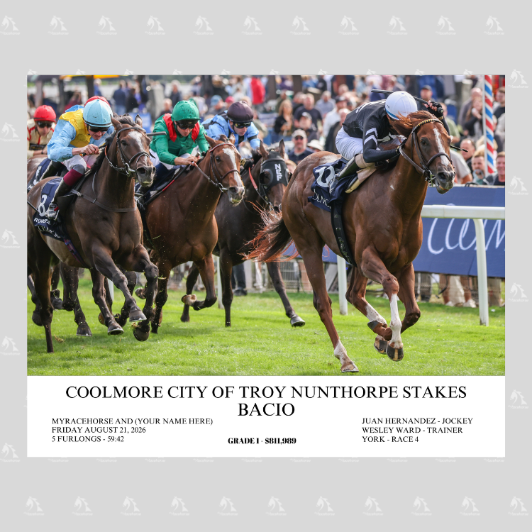 Bacio Nunthorpe Stakes - Custom Winner's Photo #2