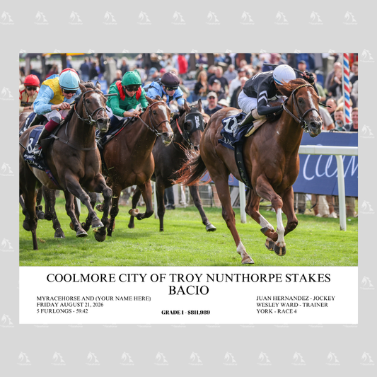 Bacio Nunthorpe Stakes - Custom Winner's Photo #2