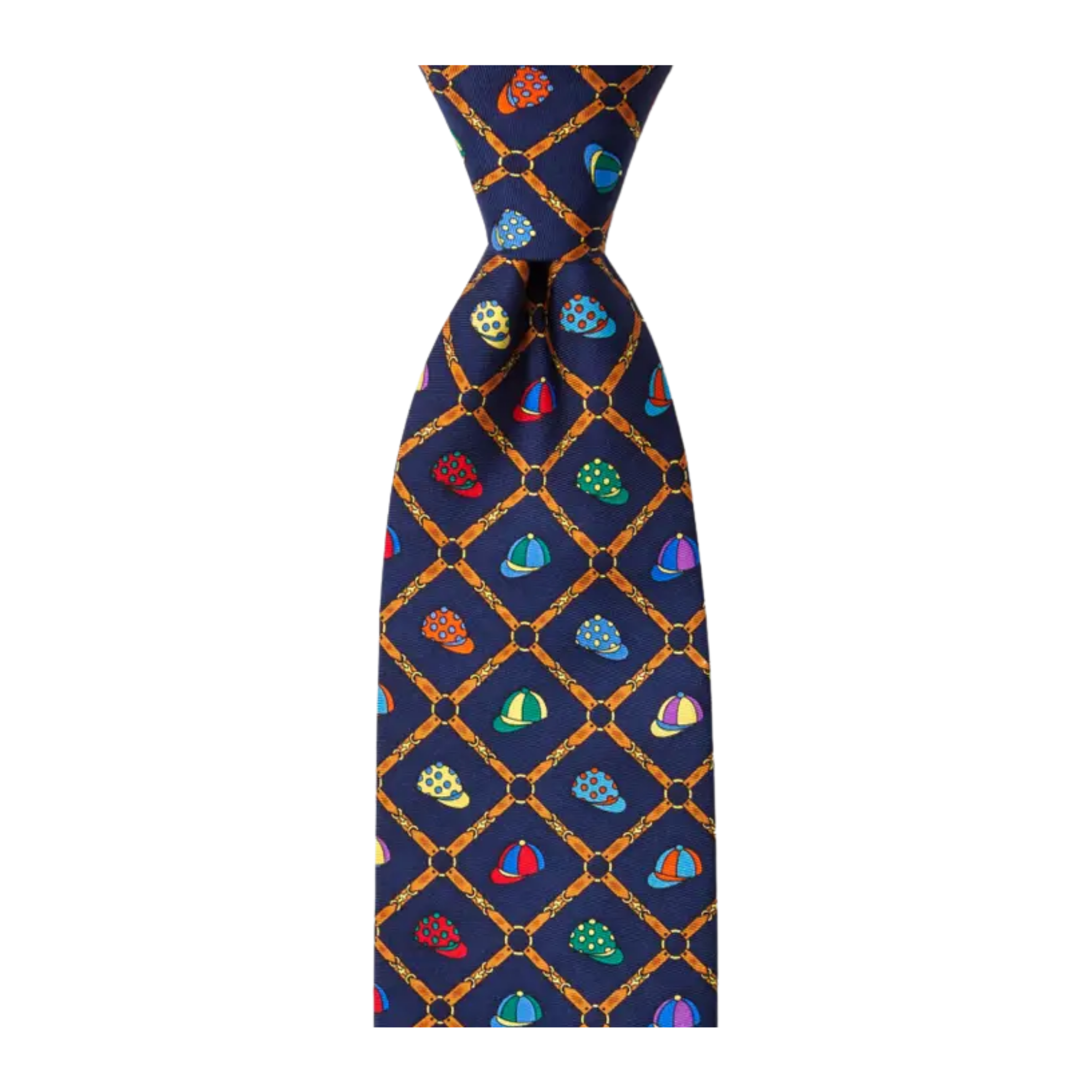Silk Horsebit Necktie