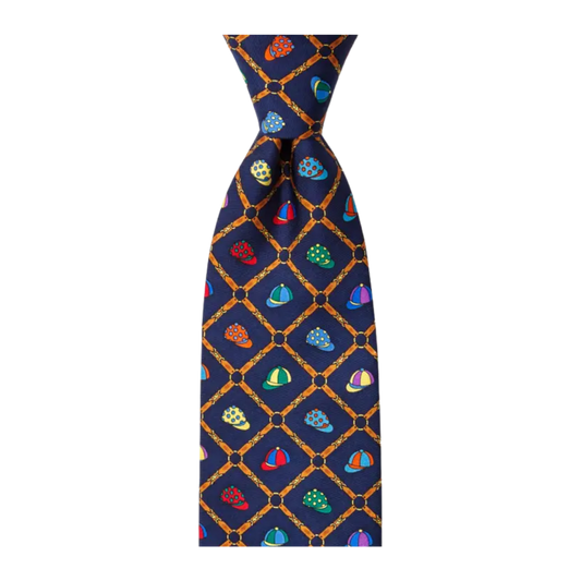 Silk Horsebit Necktie