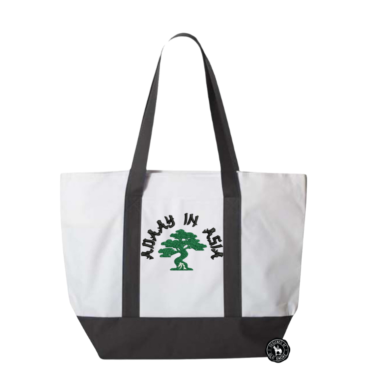 Adaay in Asia Embroidered Tote Bag