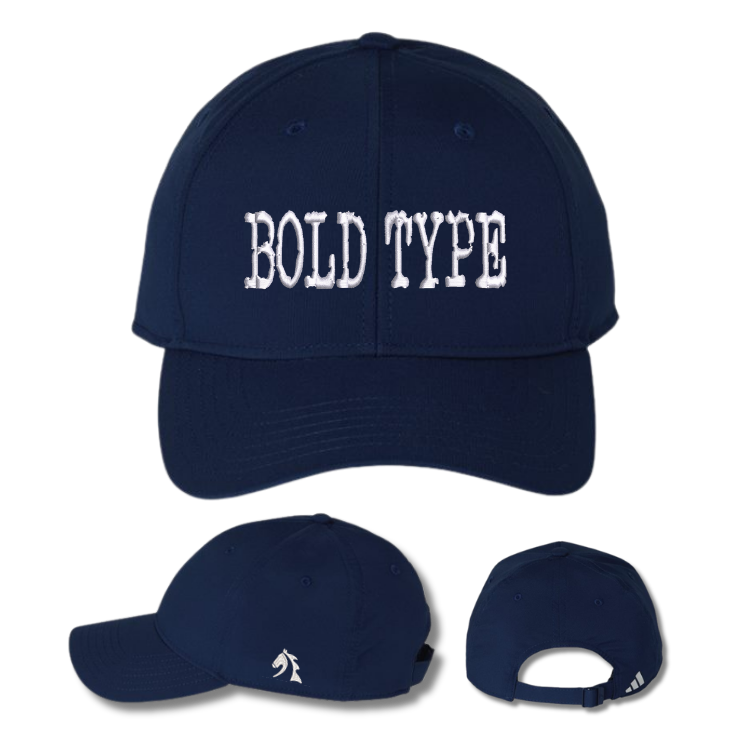 Bold Type - Adidas Mid-Profile Cap