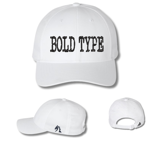 Bold Type - Adidas Mid-Profile Cap