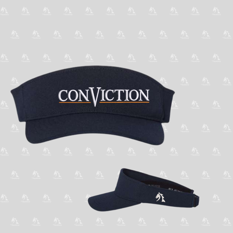 Conviction - Embroidered Sports Visor
