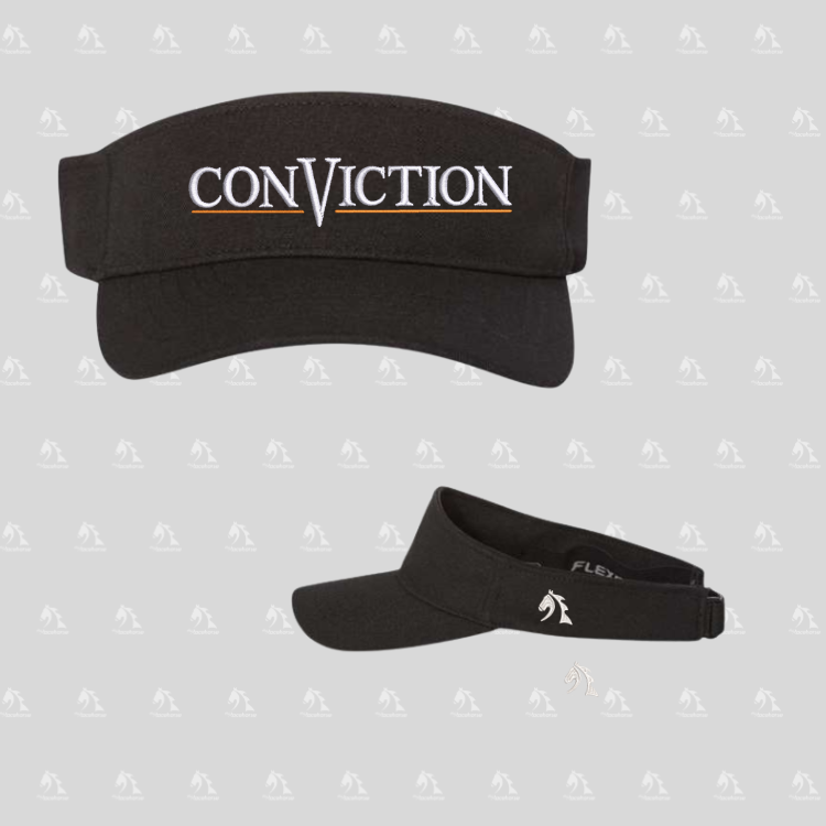 Conviction - Embroidered Sports Visor