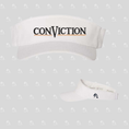 Load image into Gallery viewer, Conviction - Embroidered Sports Visor
