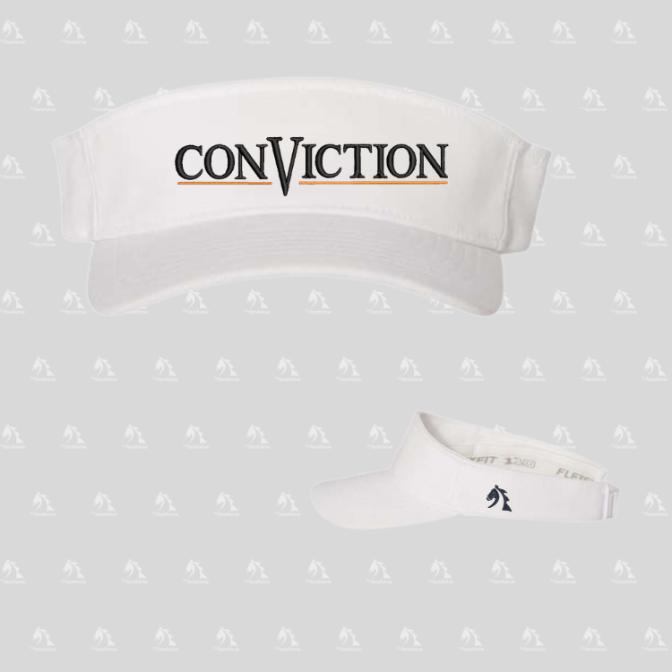 Conviction - Embroidered Sports Visor