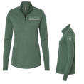 Load image into Gallery viewer, Bacio Palace of Holyroodhouse - Adidas Women's 3-Stripes Quarter-Zip Sweater
