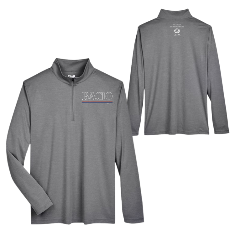 Bacio Palace of Holyroodhouse Unisex Light Weight 3/4 Zip Pullover