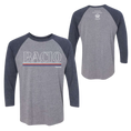 Load image into Gallery viewer, Bacio Palace of Holyroodhouse Unisex 3/4 Sleeve Raglan T-Shirt

