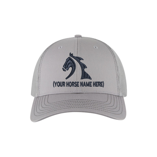 MyRacehorse Classic Logo Customizable Retro Trucker Hat