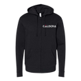 Load image into Gallery viewer, Caldera Unisex Embroidered Fleece Zip Hoodie
