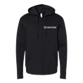 Load image into Gallery viewer, Guinevere Unisex Embroidered Fleece Zip Hoodie
