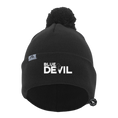 Load image into Gallery viewer, Blue Devil Beanie with Pom-Pom
