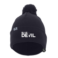 Load image into Gallery viewer, Blue Devil Beanie with Pom-Pom
