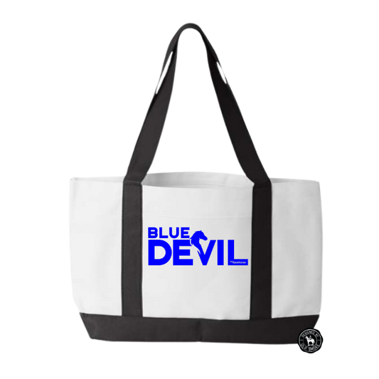 Blue Devil Tote Bag