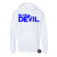 Load image into Gallery viewer, Blue Devil Unisex Hooded Sweatshirt
