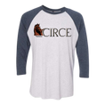 Load image into Gallery viewer, Circe Unisex 3/4 Sleeve Raglan T-Shirt
