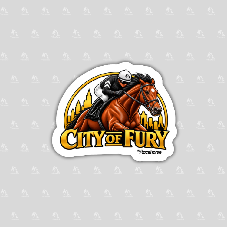 City of Fury - Sticker
