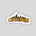 Load image into Gallery viewer, City of Fury - Sticker
