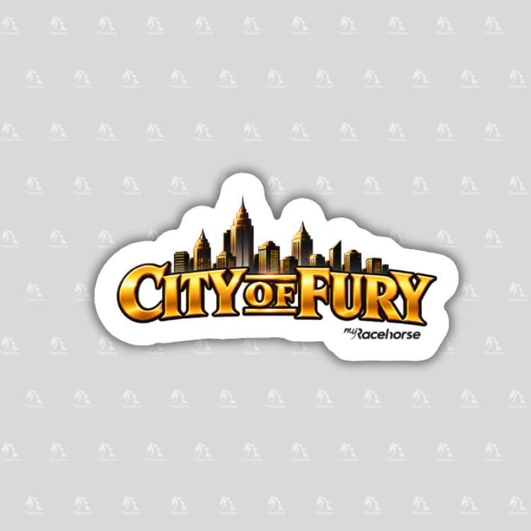 City of Fury - Sticker