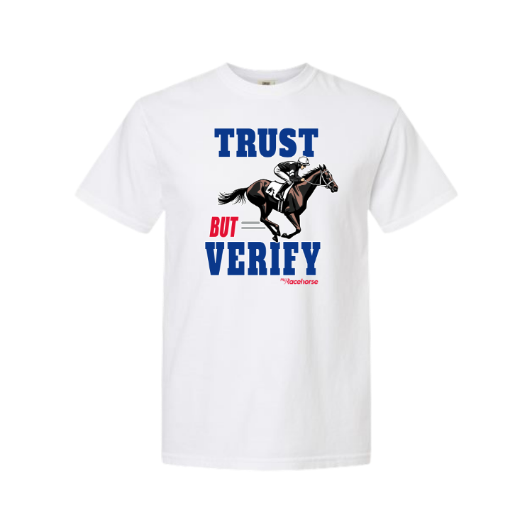 Trust but Verify Unisex - Comfort Colors Heavy Weight T-Shirt