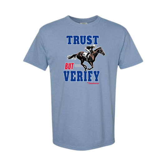 Trust but Verify Unisex - Comfort Colors Heavy Weight T-Shirt