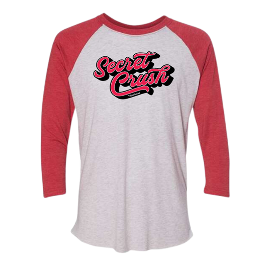 Secret Crush 3/4 Raglan T Shirt