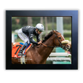 Load image into Gallery viewer, Lane Way Clocker's Corner Stakes Crossing the Wire Photo
