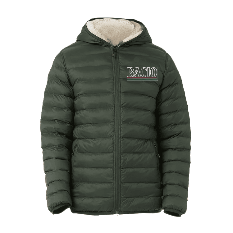 50% OFF -  Bacio Men's Sherpa Lined Jacket