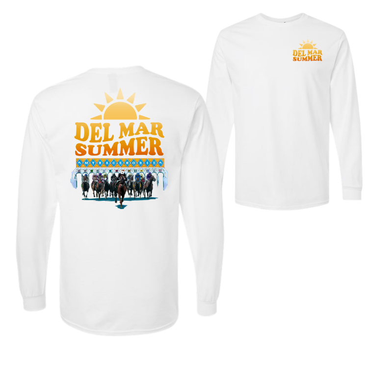 Del Mar Summer Men's Long Sleeve T-Shirt