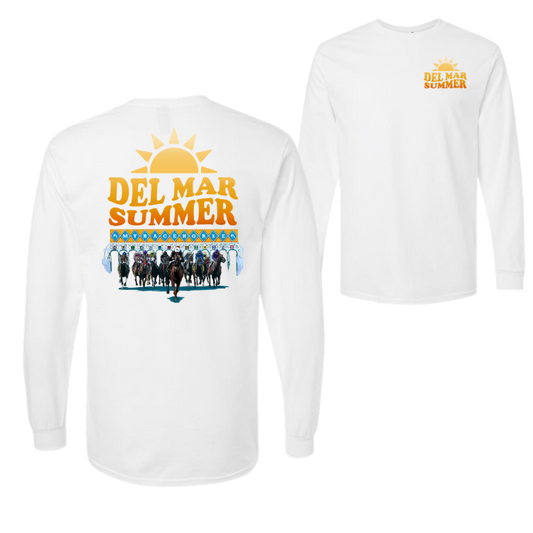 Del Mar Summer Men's Long Sleeve T-Shirt