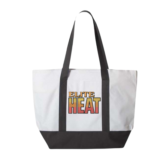 Elite Heat Embroidered Tote Bag