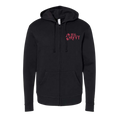 Load image into Gallery viewer, Real Savvy Unisex Embroidered Fleece Zip Hoodie
