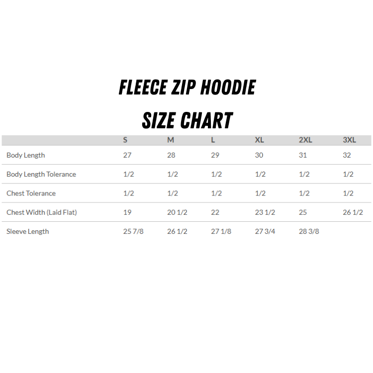 Stir it Up Unisex Fleece Zip Hoodie