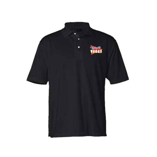 Going to Vegas Men's Embroidered Polo Shirt