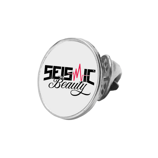 Seismic Beauty Custom Lapel Pin