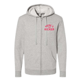 Load image into Gallery viewer, Here's the Kicker Unisex Embroidered Fleece Zip Hoodie
