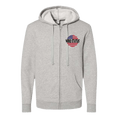 Load image into Gallery viewer, Hero Status Unisex Embroidered Fleece Zip Hoodie
