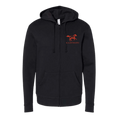 Load image into Gallery viewer, Kanthari Unisex Embroidered Fleece Zip Hoodie
