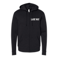 Load image into Gallery viewer, Lane Way Unisex Embroidered Fleece Zip Hoodie
