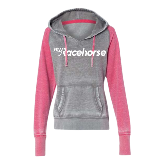 50% OFF - MyRacehorse Women's Fitted Hooded Sweatshirt