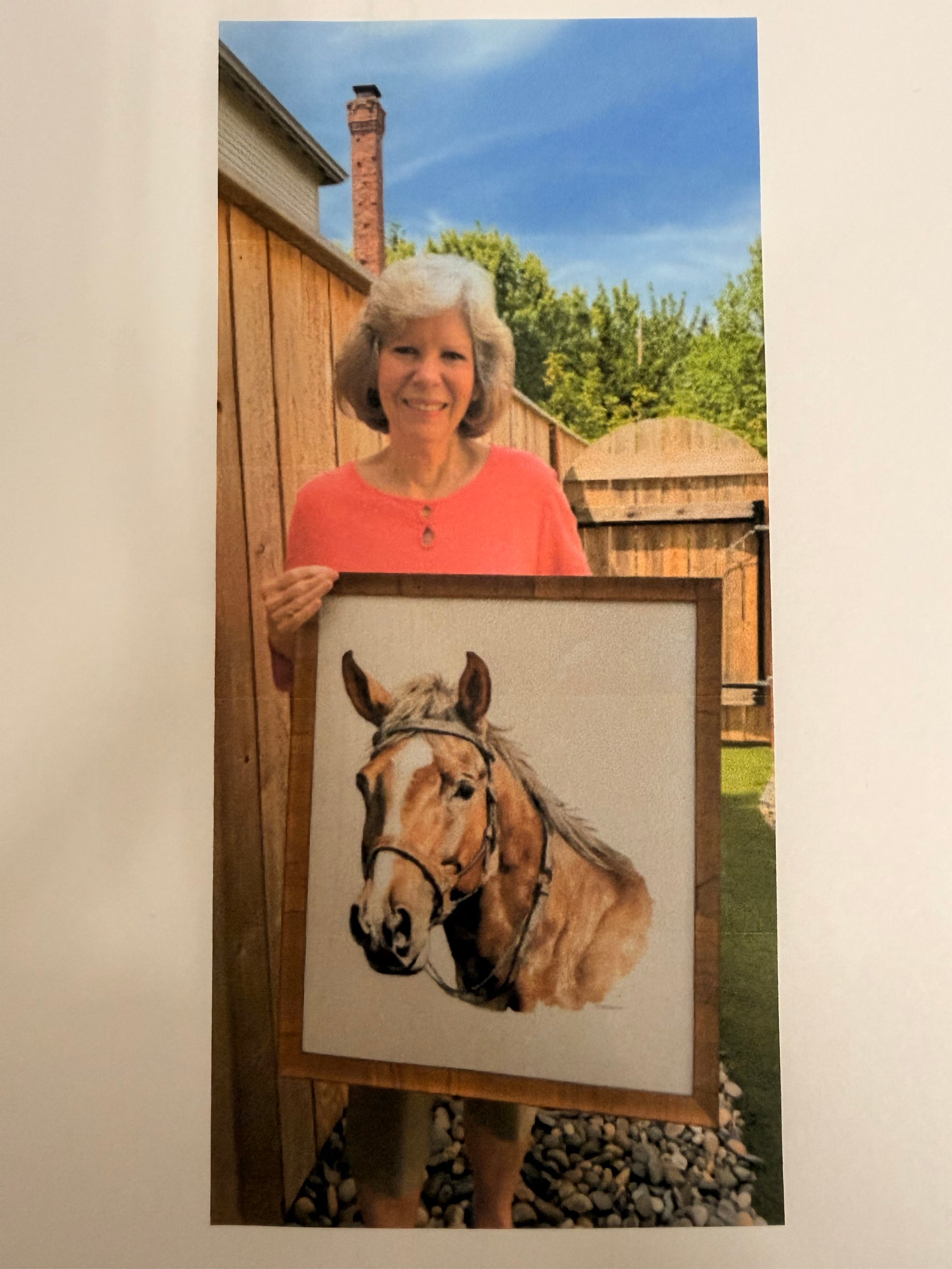 Hand-Crafted Horse Cross-Stitch