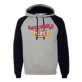 Load image into Gallery viewer, Improbable Luck Raglan Hooded Sweatshirt
