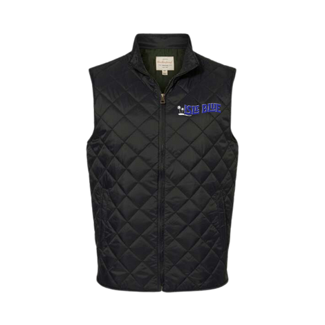 Isle Blue Men's Quilted Vest