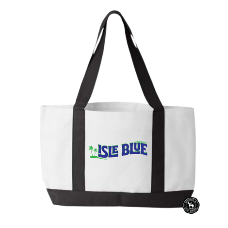 Isle Blue Tote Bag