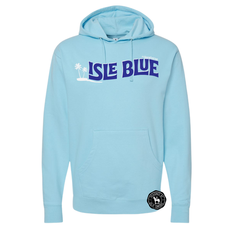 Isle Blue Unisex Hooded Sweatshirt
