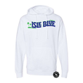 Load image into Gallery viewer, Isle Blue Unisex Hooded Sweatshirt
